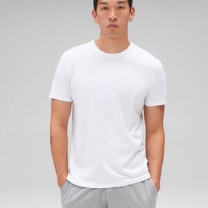 NWT Reigning Champ Lightweight Jersey T-Shirt XS White